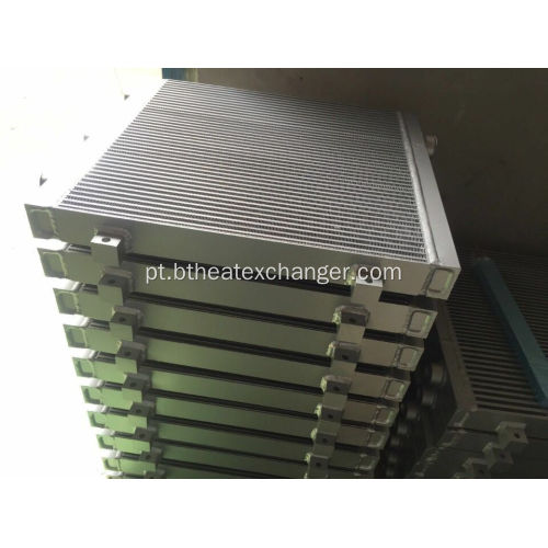 Trocadores de calor de barra de placa de alumínio para compressor de ar